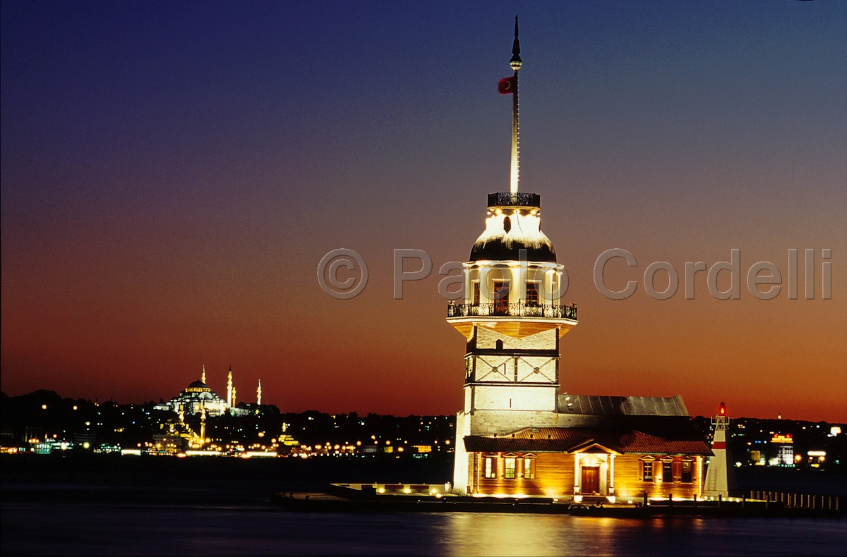 Maiden's Tower (Kz Kulesi), Istanbul, Turkey
 (cod:Turkey 21)